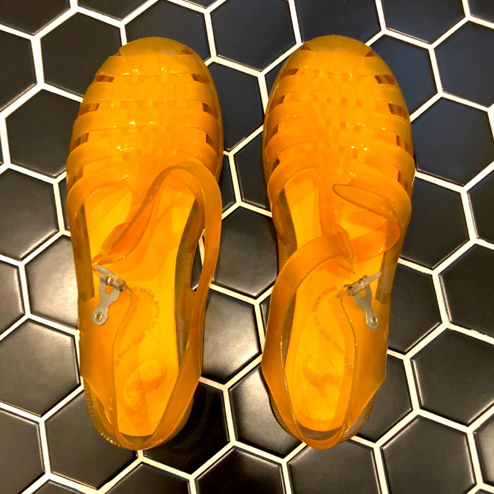 Nostalgic jelly shoes!